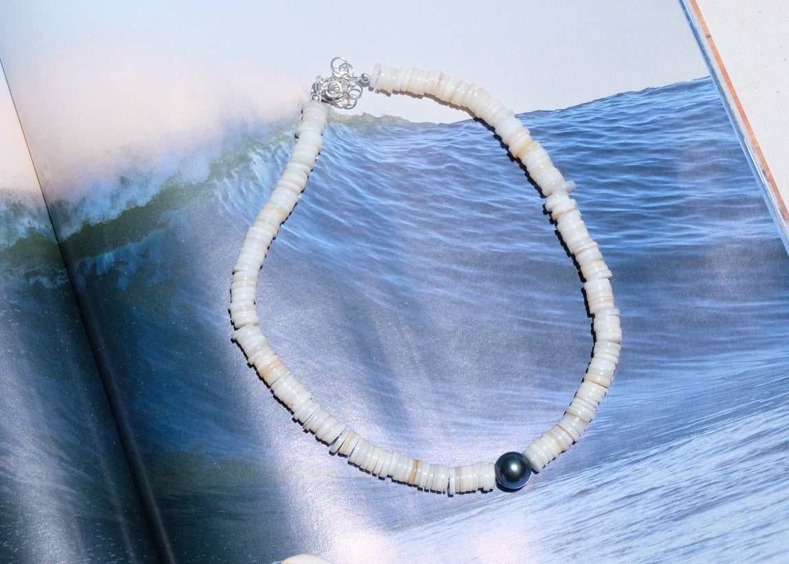 Tahitian Pearl Surf Choker
