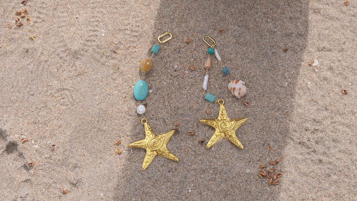 Sun Spiral Bag Charms